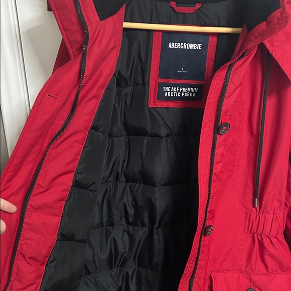 Abercrombie & Fitch Women's Arctic Parka with Faux Fur Hood - Picture 3 of 6